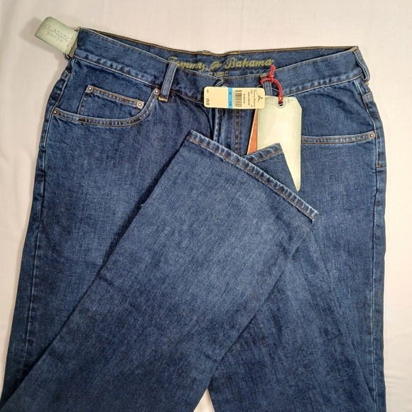 NEW Tommy Bahama Classic Blue Denim Jeans Men's Size 36×34 - Picture 2 of 9
